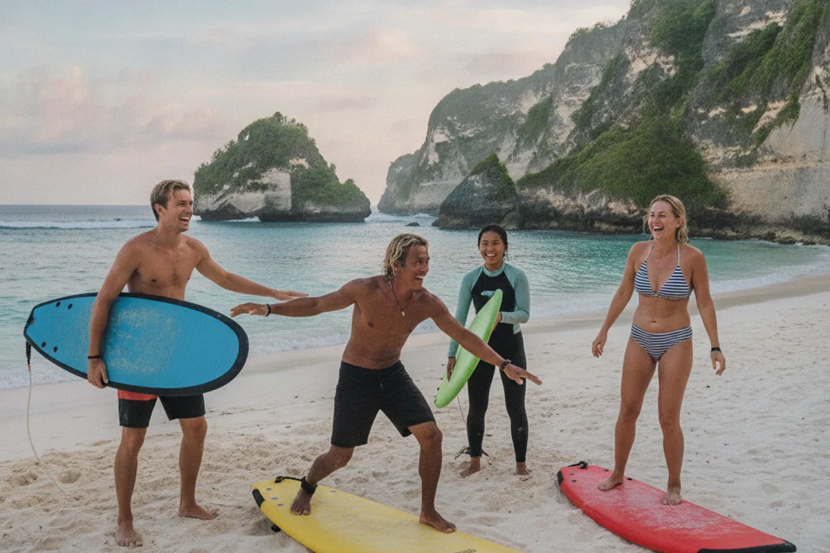 Group Surf Lesson - 2 hours - Rp 400.000